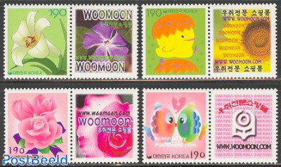 Greeting stamps 4v