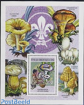 Scouting s/s, mushroom
