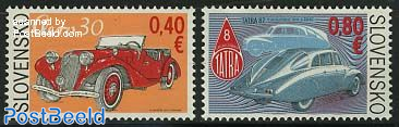 Automobiles 2v (Tatra 87, Aero 30)