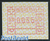 Automat stamp 1v